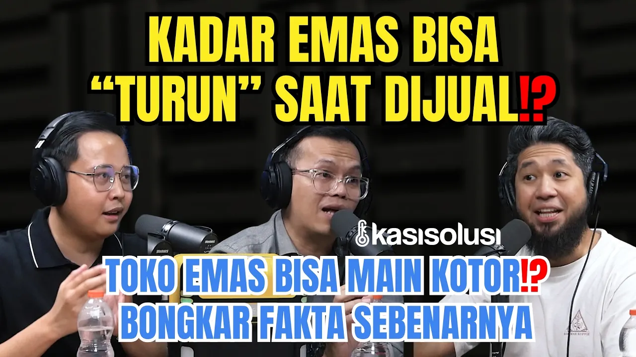 Jual Emas Malah Turun 2 Karat⁉️Niat Untung Malah Rugi? Begini Cara Cek Kadar Emas Biar Gak Dirugikan