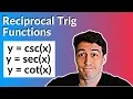 Graphs of Reciprocal Trigonometric Functions