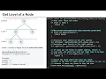 BT Code part2 Finding the Level of a Node in a Binary Tree Direct Recursive Method