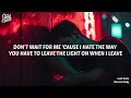 Darren Kiely - Late Texts (Lyrics)