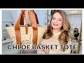 Chloe Basket Raffia Tote Bag Reveal