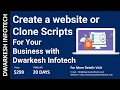 Dwarkesh Infotech Hotshot of Clone Scripts Custom Website PHP Script for Startup Business