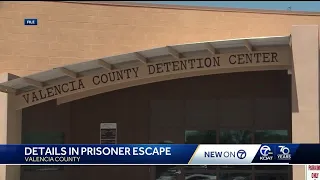 New details in attempted inmate escape at Valencia County Detention Center