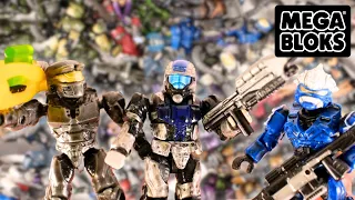 HUGE 100 Halo Mega Bloks Figure Haul