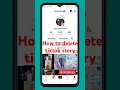 Download Lagu How To Delete Tiktok Story 2025 #tiktok #tiktokvideo #tutorial