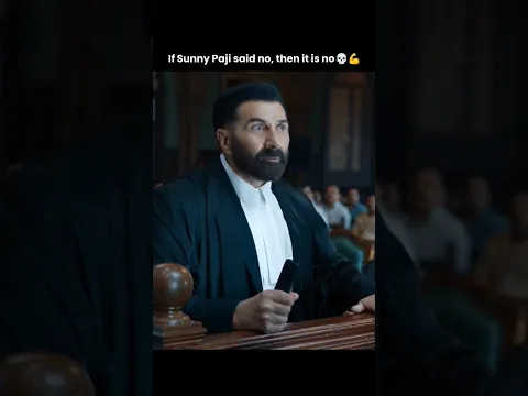 Awaj me hi dum he💀🤝 don't Underestimate Sunny deol 🔥🥶 Never mess with him🔥😱
