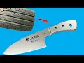 Download Lagu Your knife will last forever if you know this! Make super durable knife handle from car tire