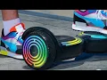 We review the Jetson sync all-terrain dynamic sound hoverboard LuckyandDog
