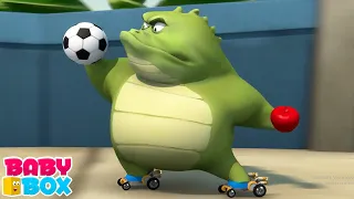 Balapan sepatu roda yang lucu dan video kartun lainnya untuk anak-anak