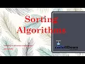 Sorting Algorithms codeItDown Season - 2