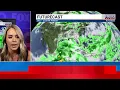 Heat lower humidity and the tropics Meteorologist Jennifer Lambers has more