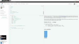 Easy JavaScript - How to use the for in loop 41