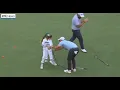 MAGICAL MOMENT RORY MCILROY S DAUGHTER SINKS A LONG PUTT AT THE MASTERS GOLF - AUGUSTA GEORGIA