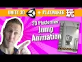 Unity Playmaker 2D Platformer - Adding Player Jump Animation