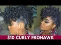 10 Styles Curly Mohawk Protective Style