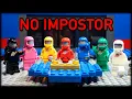 Among Us but there is NO IMPOSTOR LEGO Animation