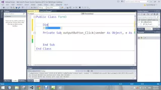 Declaring a String Visual Basic