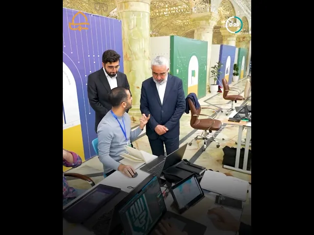 ⁣الأمين العام للعتبة العلوية يزور معرض (فن الانتظار) للفن التشكيلي ويشيد بأعمال الفنانين