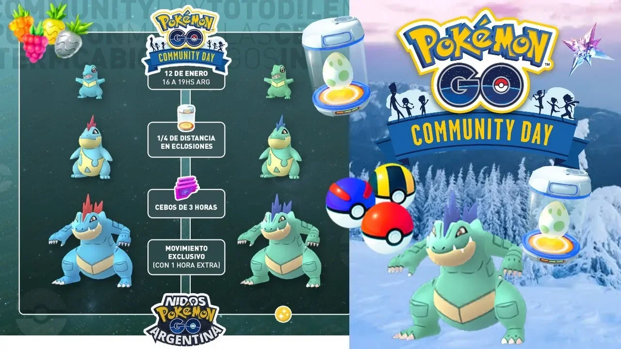 CONSIGUE MUCHOS TOTODILE SHINY! GUÍA COMMUNITY DAY! POKÉMON GO!