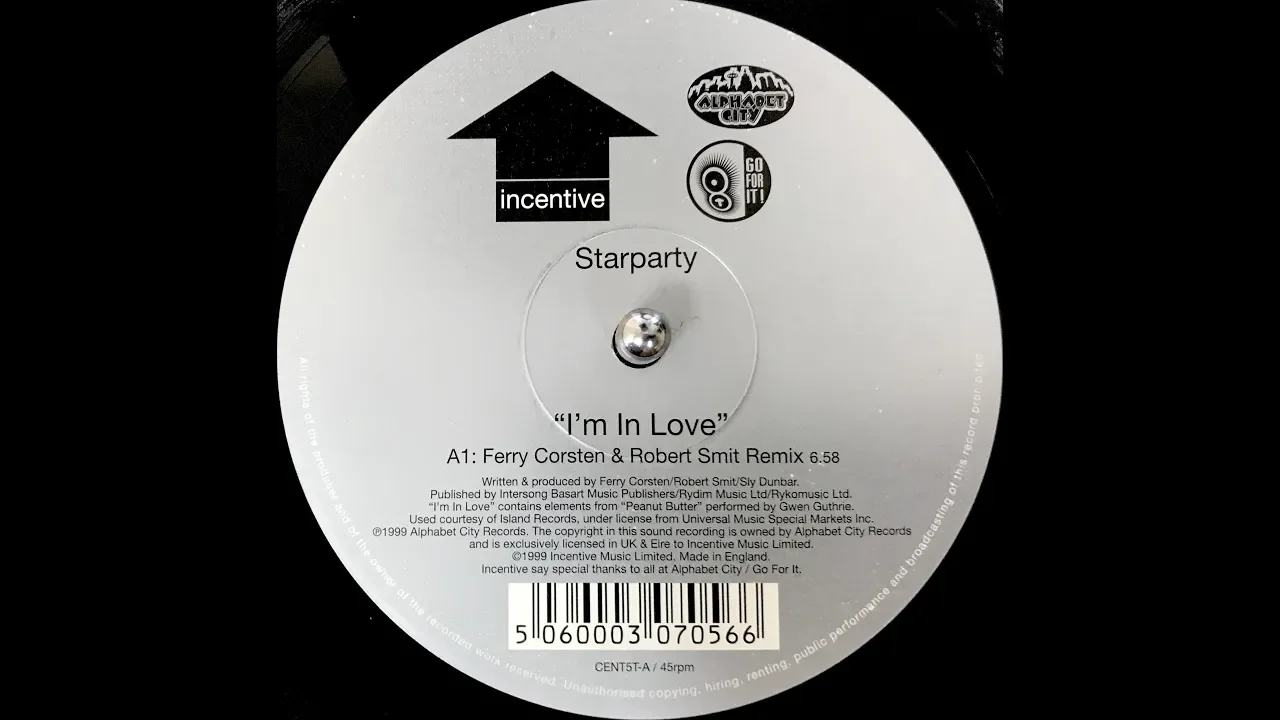 Starparty - I'm In Love (Ferry Corsten & Robert Smit Remix) (1999)