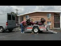 U-Haul Motorcycle Trailer How to Load a Goldwing or any Low Clearance Motorcycle