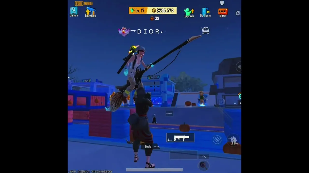 Flying π