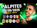 Download Lagu PALPITES DE FUTEBOL DO DIA 09 09 2025 + BILHETE PRONTO E MÚLTIPLA ODD ALTA