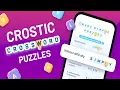 Crostic Crossword Word Puzzles by Severex IOS Gameplay