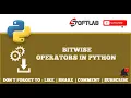 How to Use Bitwise Operators in Python Idle Step by Step - Python Tutorial for Beginners