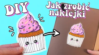Jak Zrobić Naklejki w Domu! DIY Naklejki z Papieru