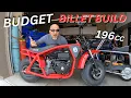 B200 mini bike hits 60-MPH with 135 in parts