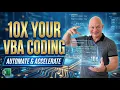10x Your Coding Speed Build This Excel VBA Application From Scratch