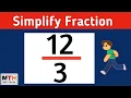 Simplifying the fraction Simplified