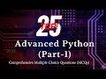 Top 25 Python interview questions Advanced Advanced Python interview Questions mcq Quiz