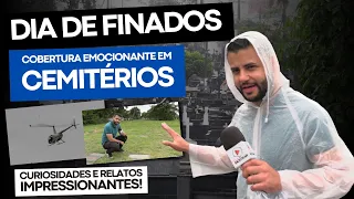FINADOS: TÚMULOS DE FAMOSOS, CHUVA DE PÉTALAS, EMOÇÃO E MUITAS CURIOSIDADES SOBRE O DIA DOS MORTOS