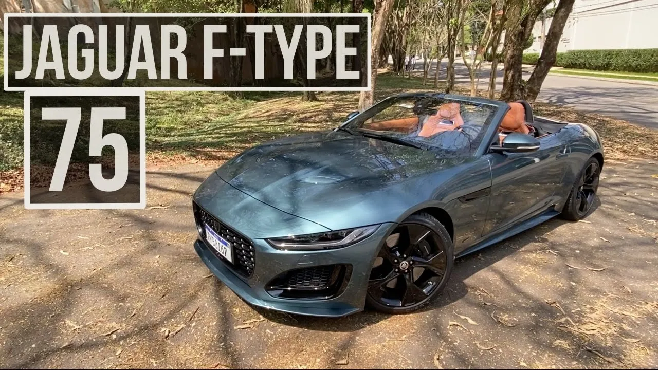 JAGUAR F-TYPE 75: o último modelo a combustão da marca inglesa