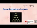 11 Pyramid Pattern JAVA in Tamil