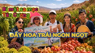 ĐÂY BÍ MẬT GIÚP VƯỜN CÂY TRÁI TÂN CƯƠNG NGON NGỌT- DẠO CHỢ BAZAAR Ở URUMQI. TRỜI HÈ THIÊN SƠN P1