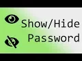 user typed password in HTML form