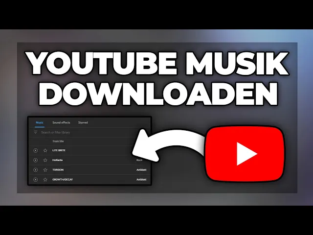 Download MP3 kostenlos Youtube Musik herunterladen / downloaden (Handy & PC) - Tutorial
