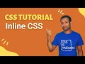 css full course bangla tutorial 2 How to use Inline CSS