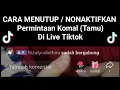 Download Lagu Cara Nonaktifkan Permintaan Komal Di Live Tiktok || Cara Menutup Permintaan Komal Saat Live Tiktok
