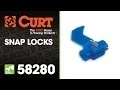 How to use a Snap Lock CURT 58280