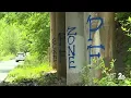 White nationalist graffiti in Harford County