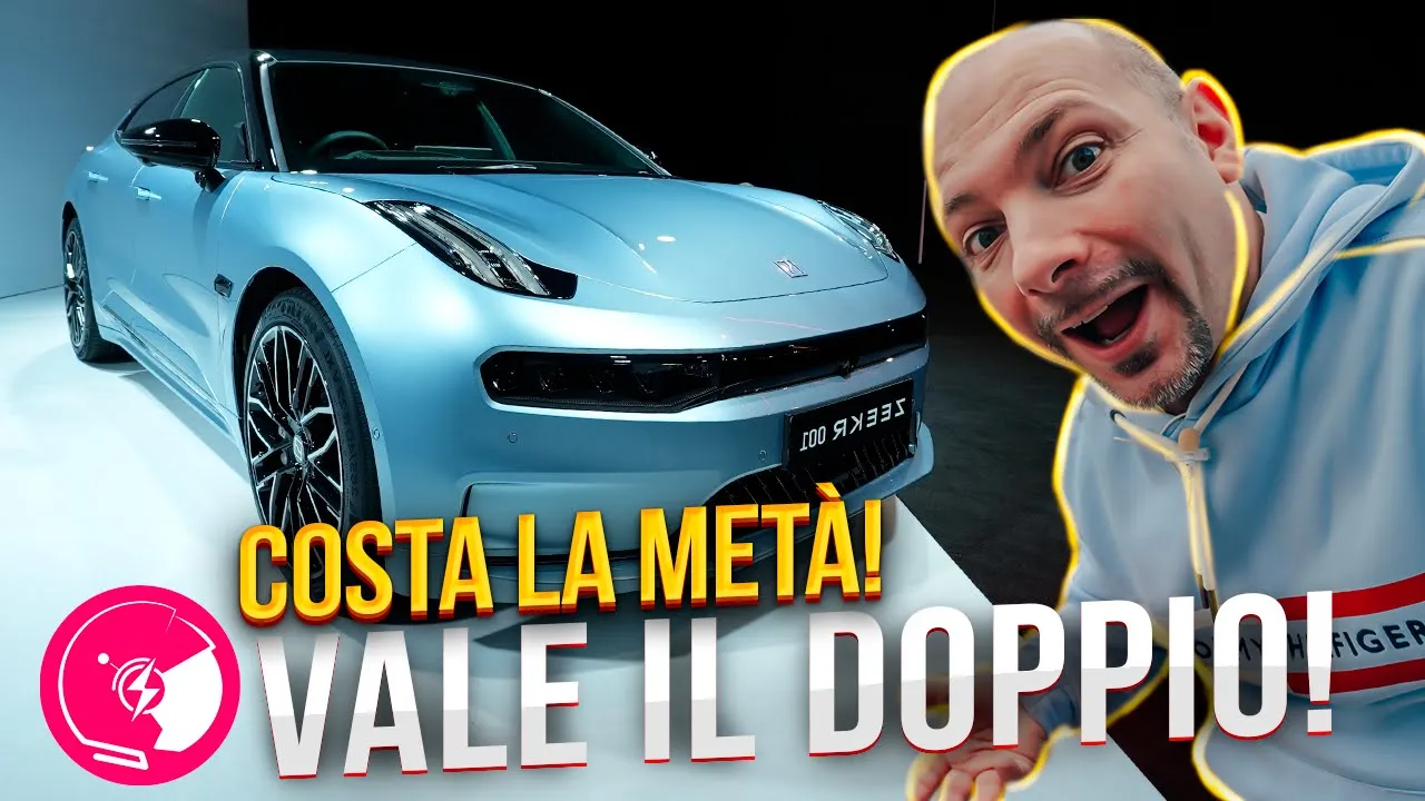Zeekr 001 è IL NUOVO STANDARD da 600 a 1000km! MEGLIO DI TESLA [NO CLICKBAIT] COSTA LA META'