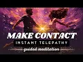INSTANT CONTACT SEND And RECEIVE Telepathic Message To Specific Person Telepathy Meditation