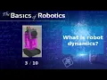 The Basics of Robotics Theory Chapter 3 Robot Dynamics