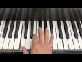 How to play C7 on the piano