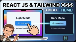 React js toggle button for theme dark light mode in react in hindi