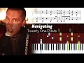 Download Lagu Twenty One Pilots - Navigating - Piano Tutorial with Sheet Music